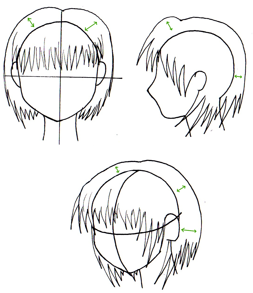 Tutoriel Manga Comment Dessiner Les Cheveux Ajvv