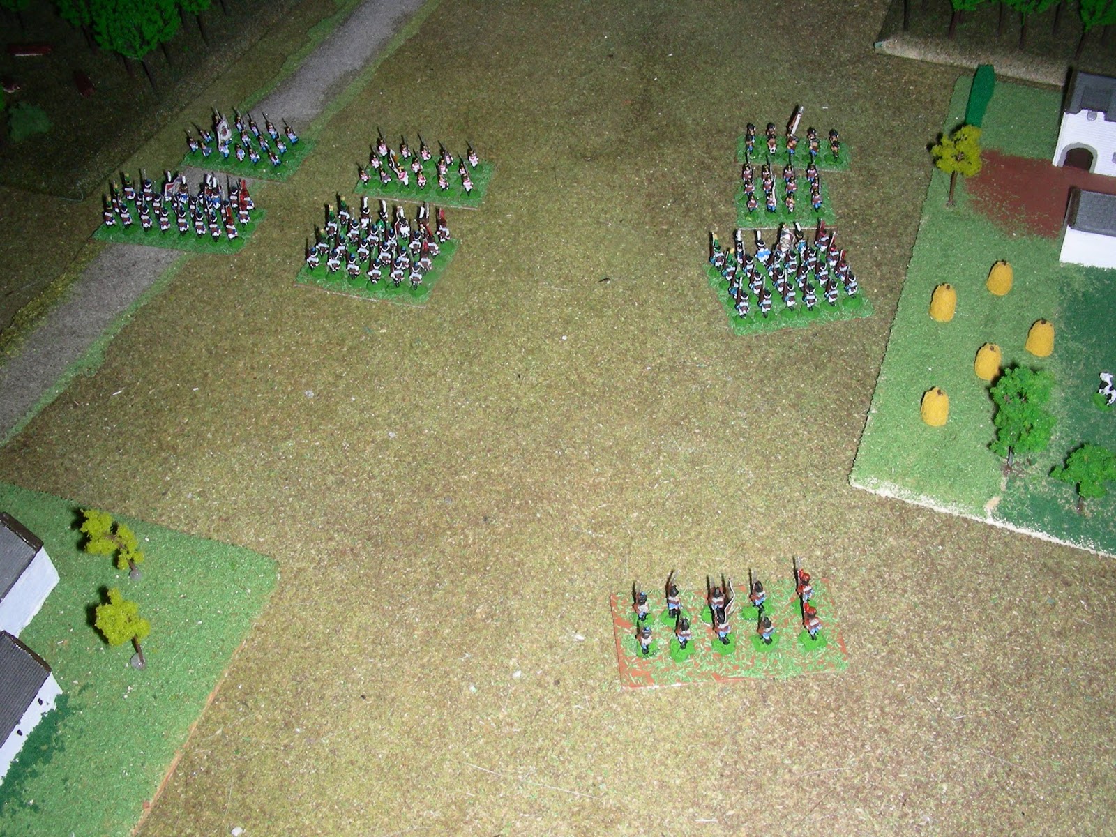 Napoleonic Wargame with 6mm (1/300 or 1/285) miniatures Battaglia di