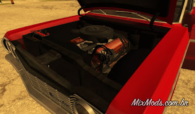 gta sa san mod car savanna chevrolet impala ss 64 engine