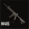 PUBG Weapon M416 PUBG Weapon M416