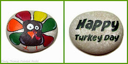 painted rock turkey thanksgiving rocks painting turkeys stone gobble nativity sets animals decorated cookies detailed