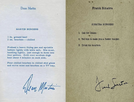 Die Hamburger Rezepte von Dean Martin und Frank Sinatra | Was wirklich wichtig ist am WE