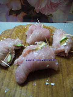 Pute+2 Frau Rosenfräulein Mit Rosen Delikat Essen https://rosenprodukte.com putenröllchen