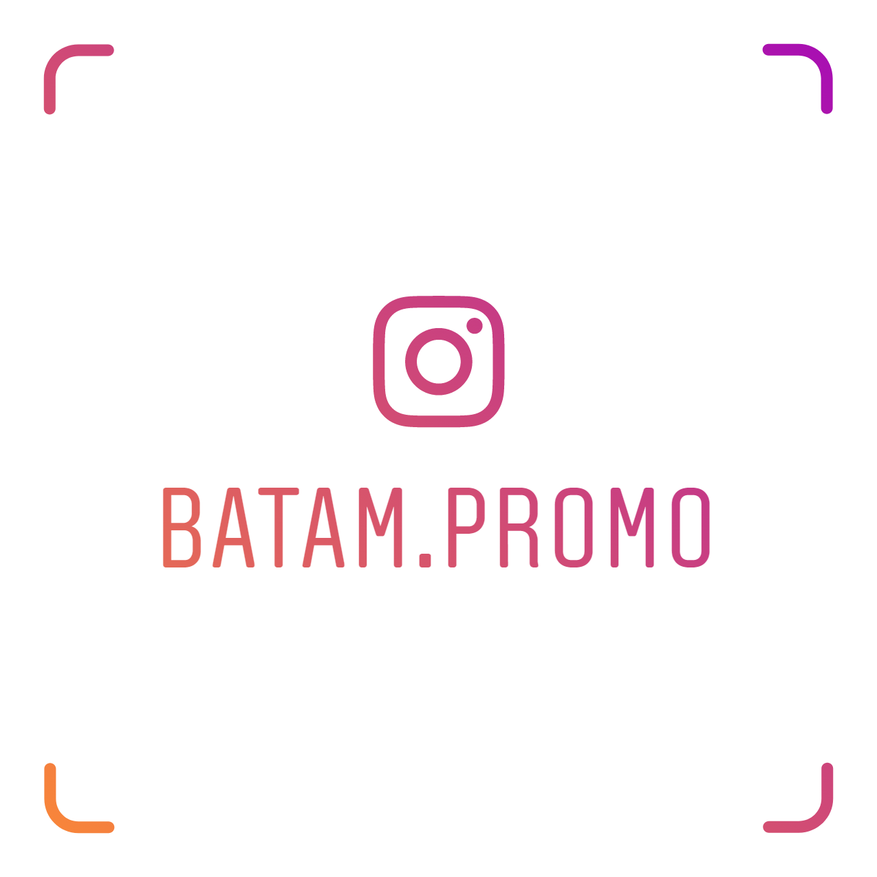Follow Instagram @batam.promo