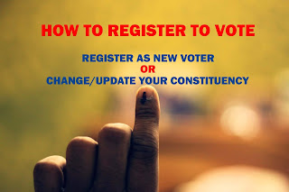 how to register and vote online