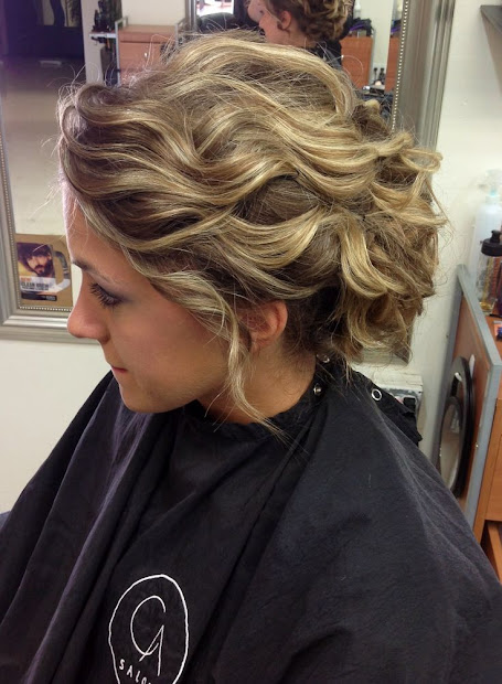 elegant loose updo hairstyles