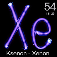Ksenon (Xenon) Elementi Simgesi Xe