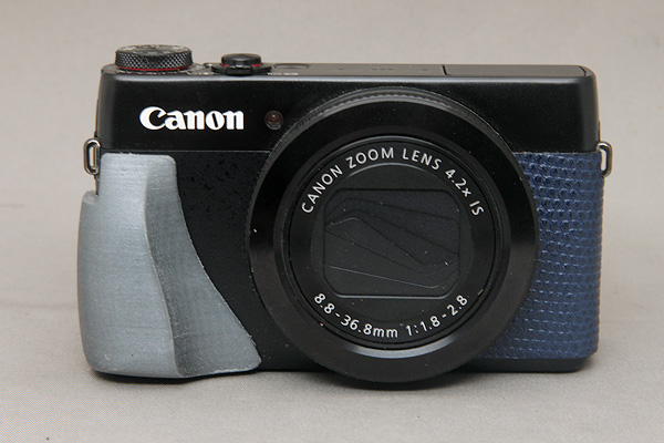 Aki-Asahi.com 店主激闘ブログ: Canon G7X グリップの試作 続き その2