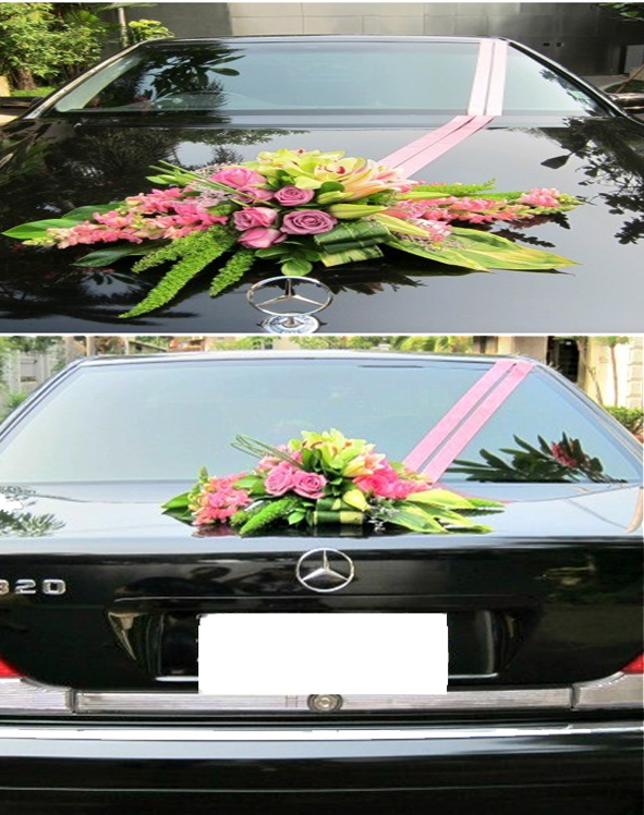  Dekorasi Bunga Mobil  Pengantin Pondok Indah Toko Bunga  