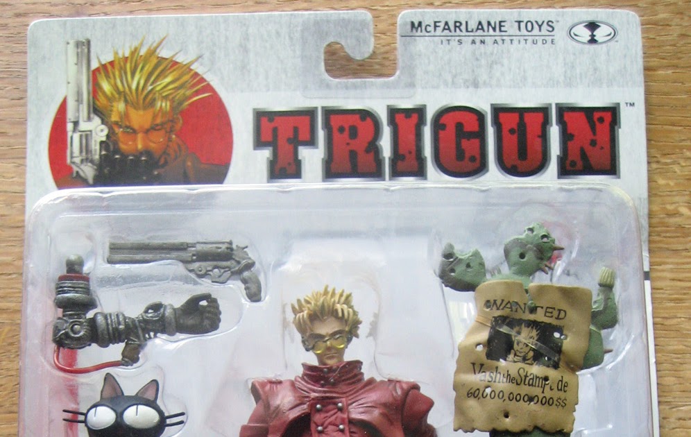 mcfarlane anime 3d animation from japan series 1 vash the stampede action figure
