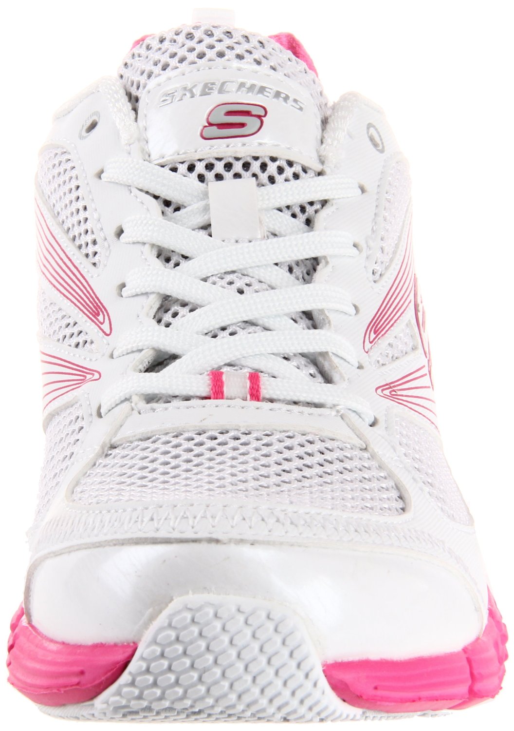 Skechers Women's Stride Fashion Sneaker White Pink Sneakers Shoes ...