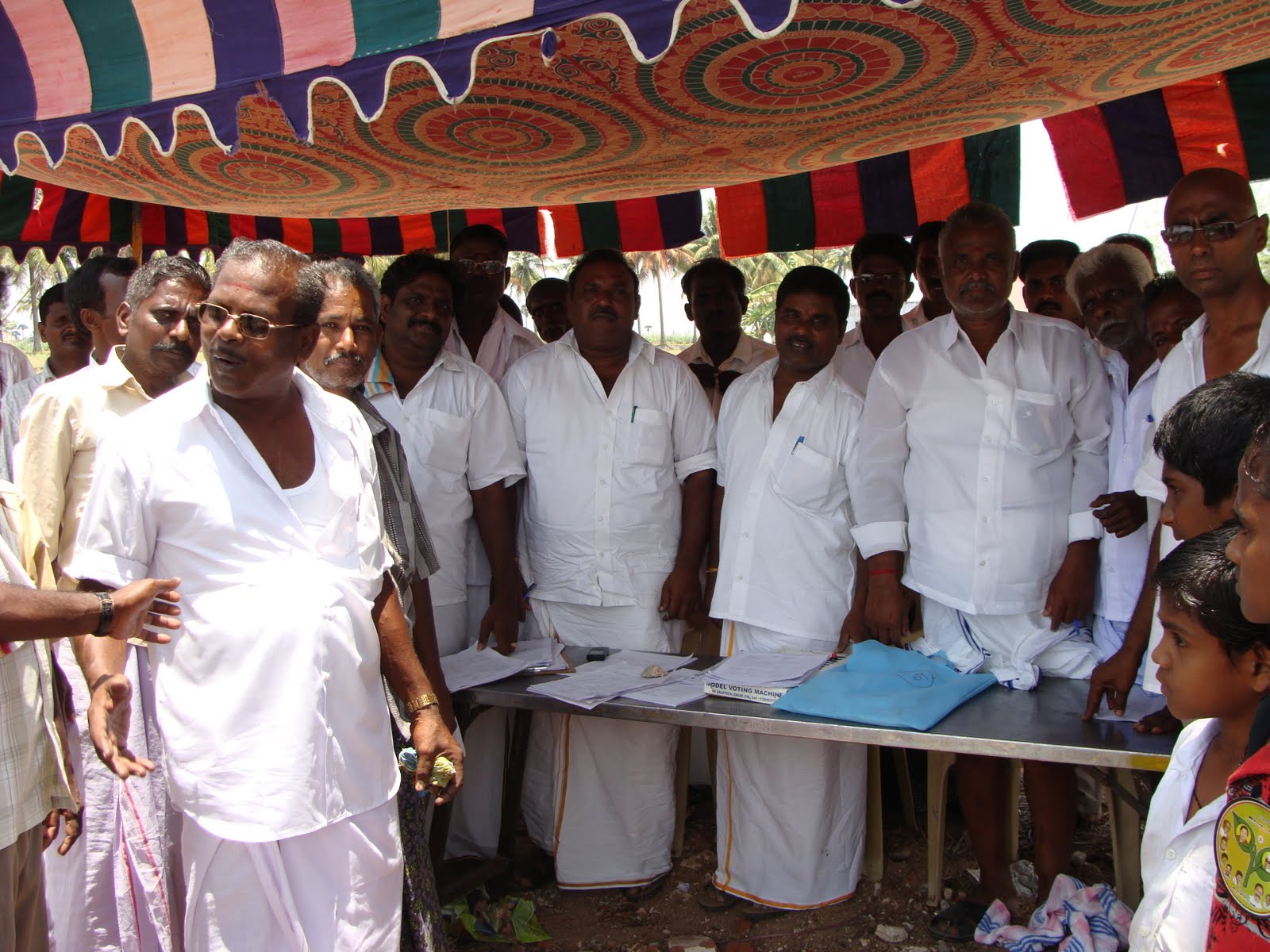 DMDK in Komarapalayam at Namakkal Dt