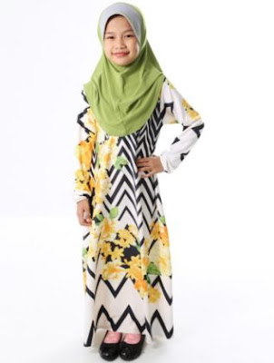 contoh desain baju muslim anak masa kini contoh desain baju muslim anak masa kini