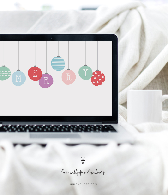 Free Tech downloads for December - Festive Holiday Wallpapers