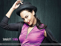sonakshi sinha photo beautiful hd wallpaper hot new look, smiling sonakshi sinha dancing with cap and purple top