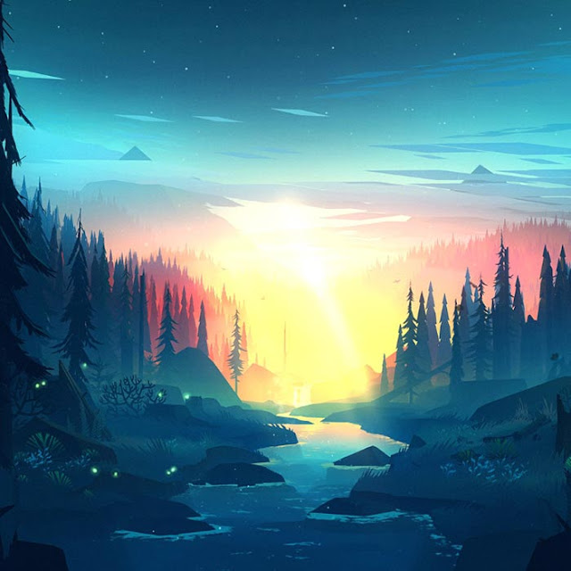Lonely River Wallpaper Engine