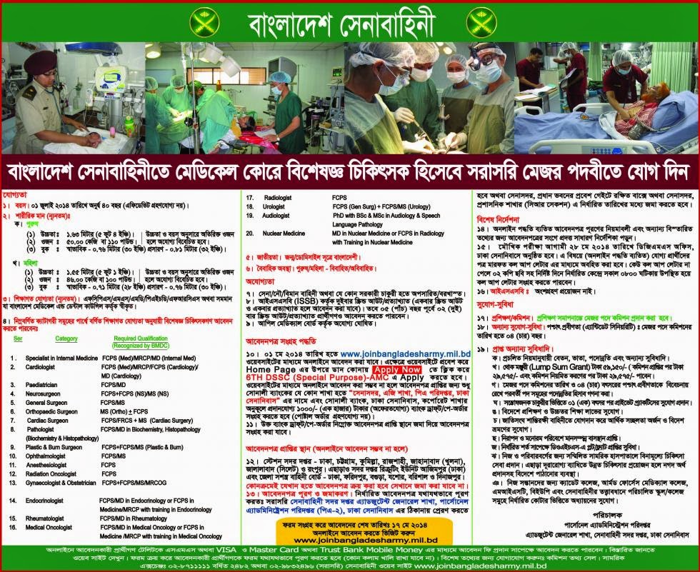 Bangladesh Army Circular AMC