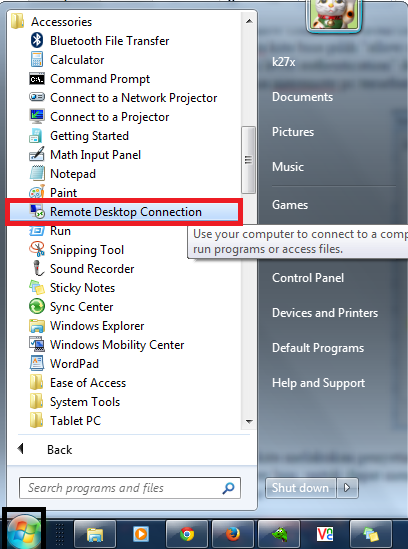 Remote PC dengan Remote Desktop Bawaan Windows 7 Remote PC dengan Remote Desktop Bawaan Windows 7