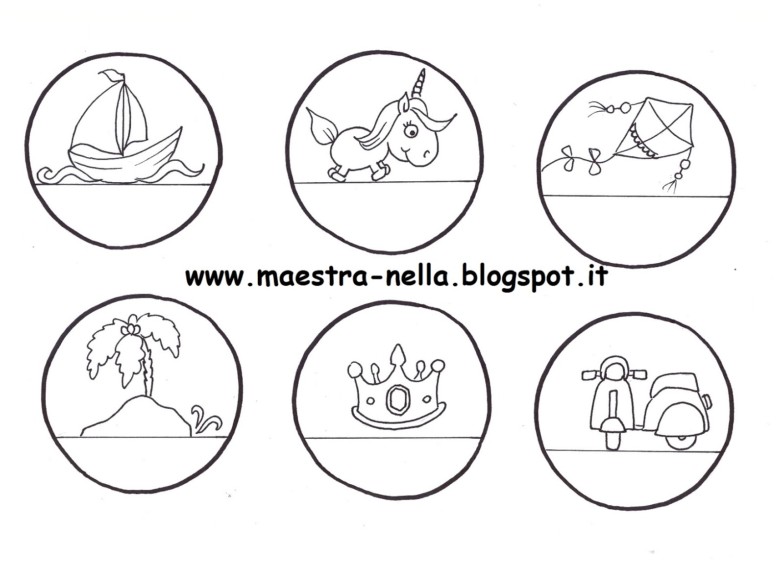 contrassegni scuola materna da scaricare