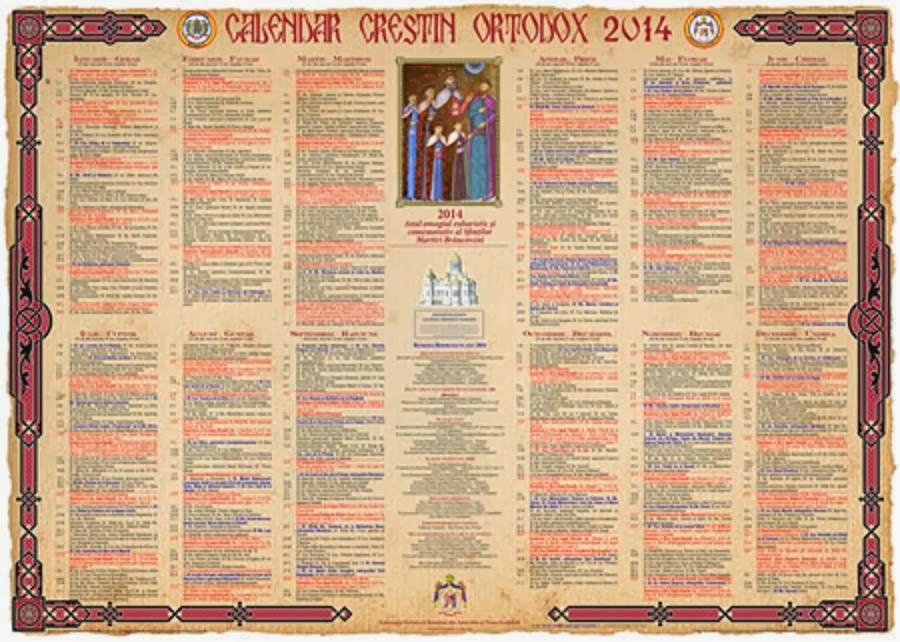  calendar, calendar crestin ortodox, sarbatori crestine ortodoxe, sarbatori religioase, sarbatori ortodoxe