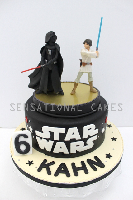 luke skywalker cake