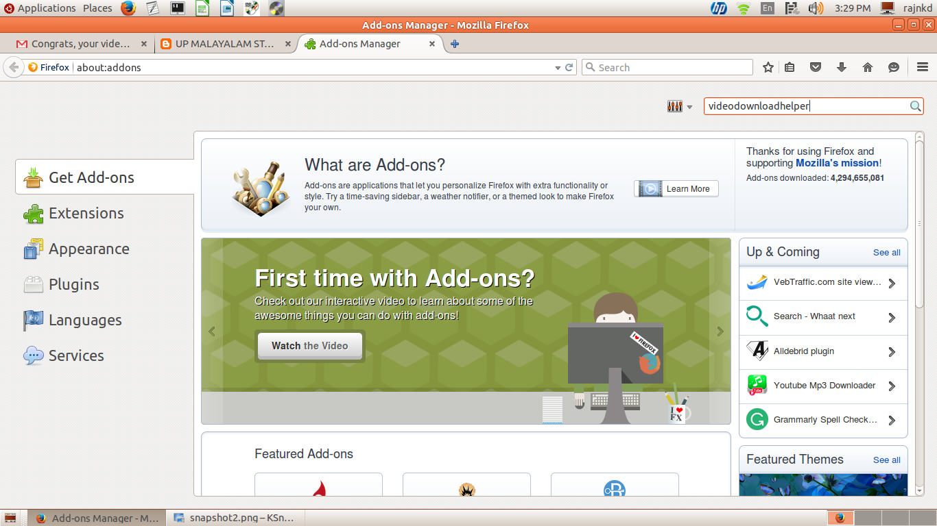 old version of video download helper