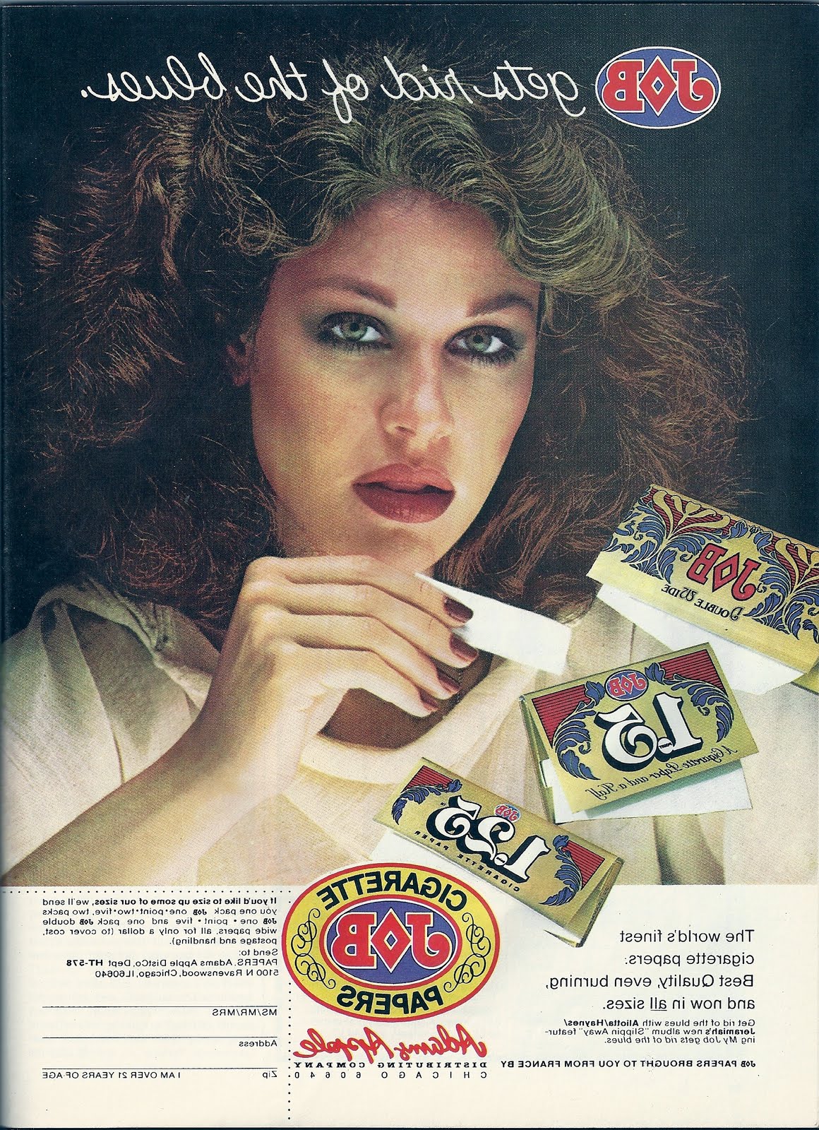 The Night Owl Blog Vintage JOB Rolling Paper Ads