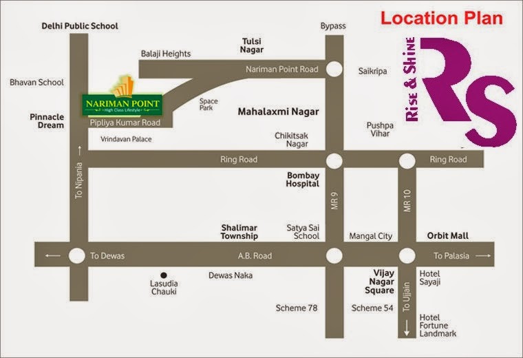NARIMAN POINT INDORE PLOT AVAILABLE ON LOW PRICE & UNLIMITED FACILITY