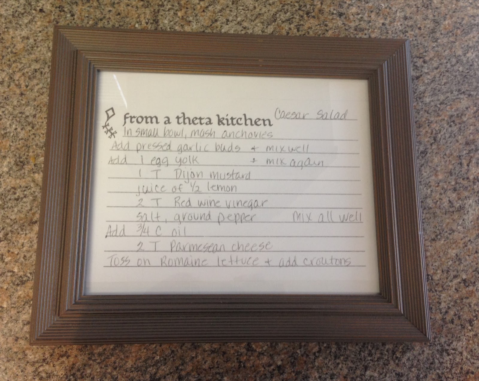 Goodness Grace Kitchen Recipe Decor