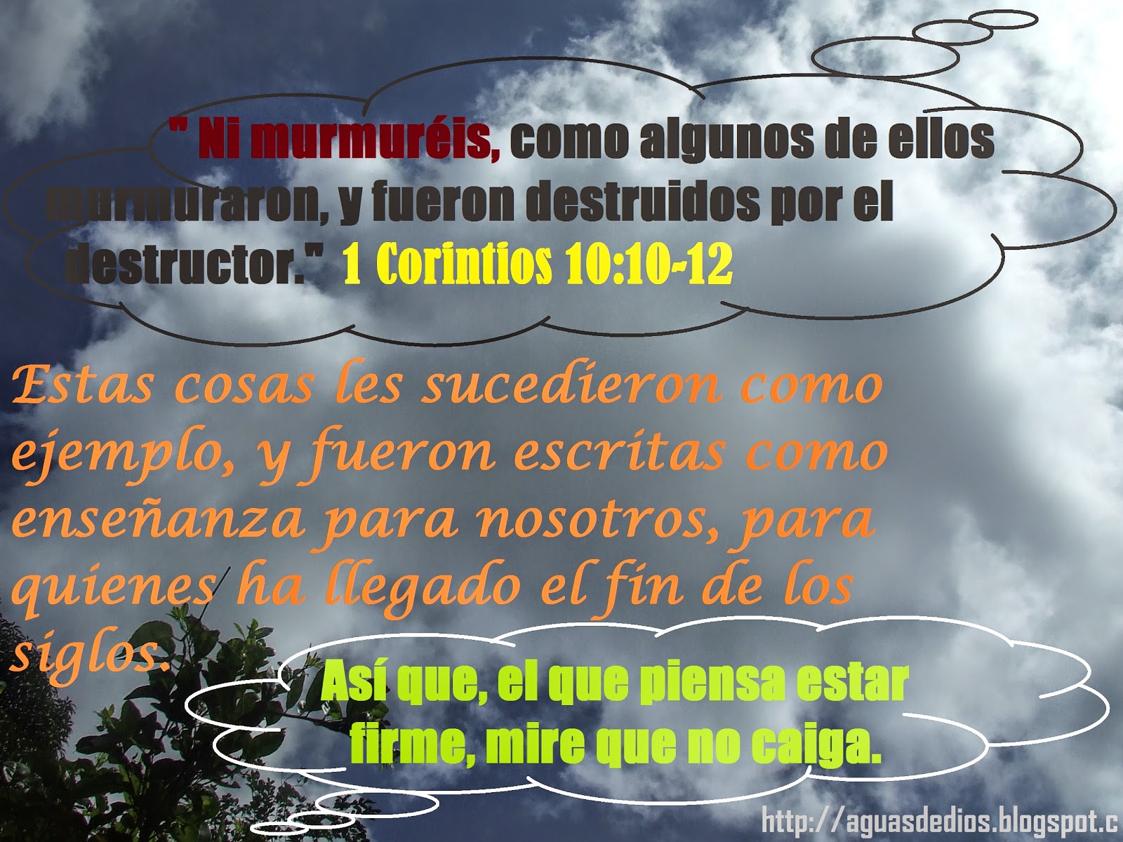 Compartamos la Palabra de Elohim Así que, el que piensa estar firme