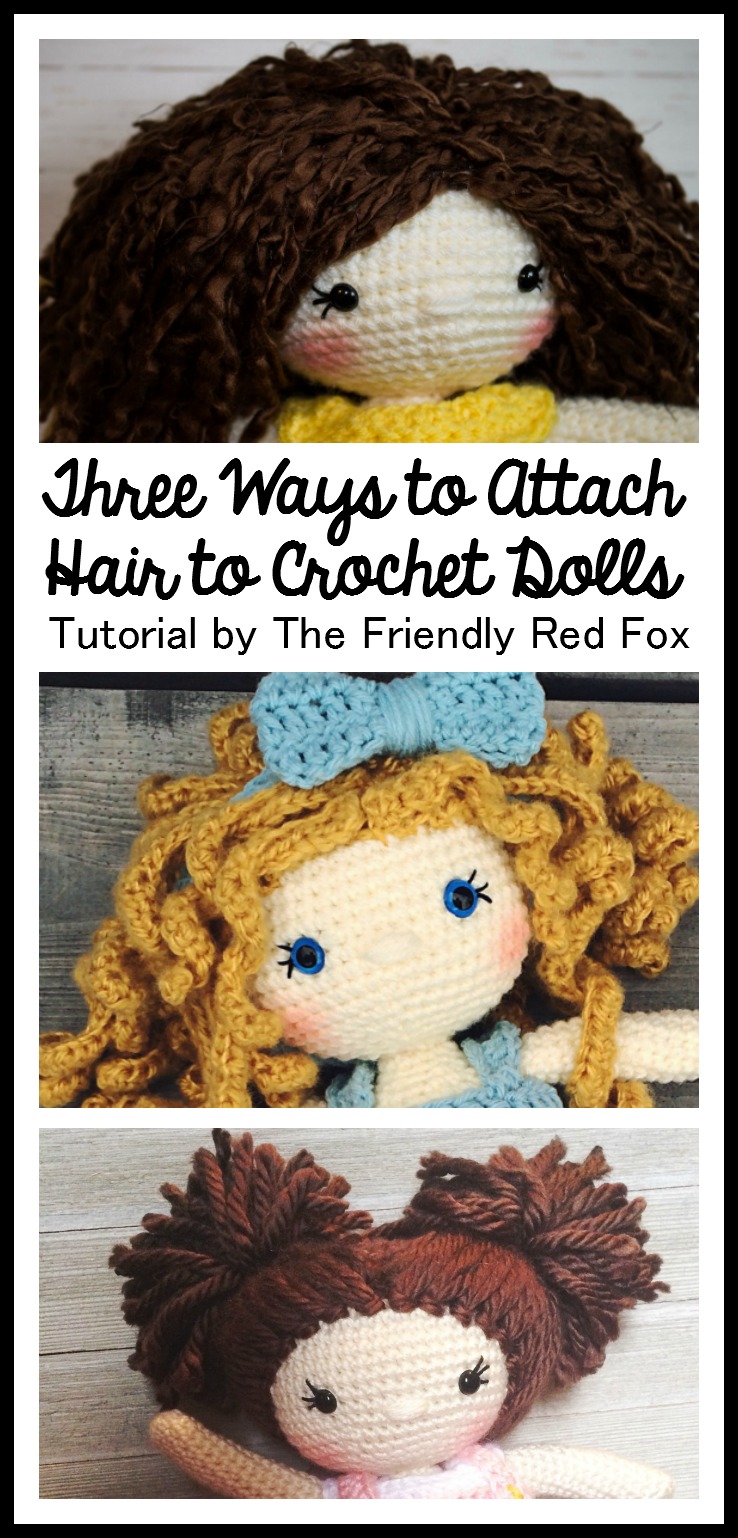 crochet doll hair