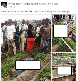 Graphic Photos Of A Woman's Body Parts Found At Oshodi 88