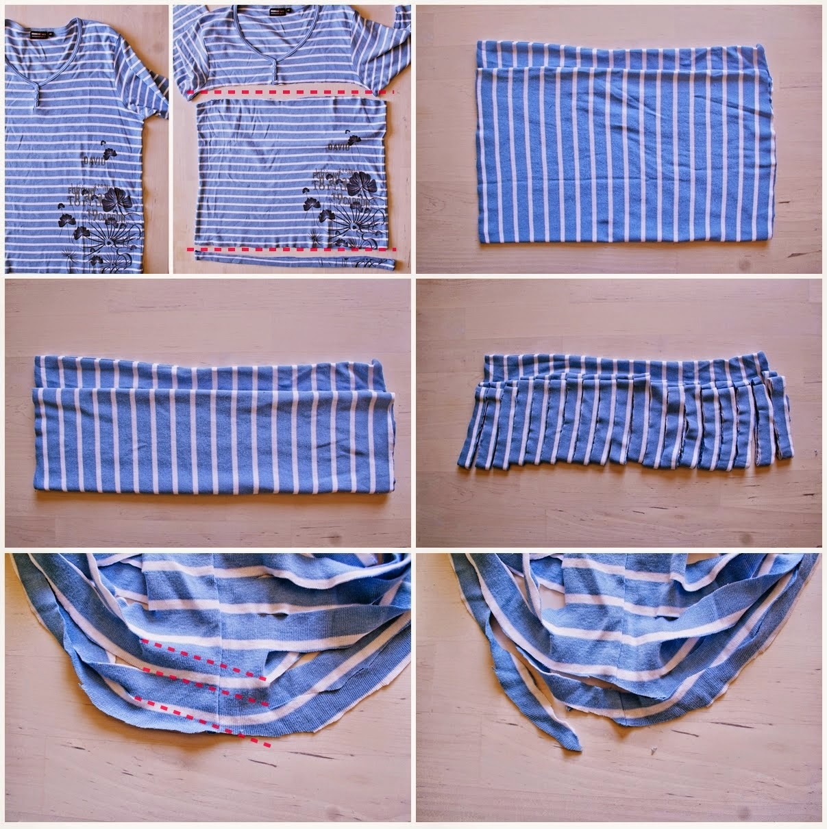 как разрезать футболку на полоски. нарезать полоски из футболки. футболка с разрезанными полосками \. разрезать футболку на трикотажную пряжу. порезать футболку на полоски для вязания ковриков.