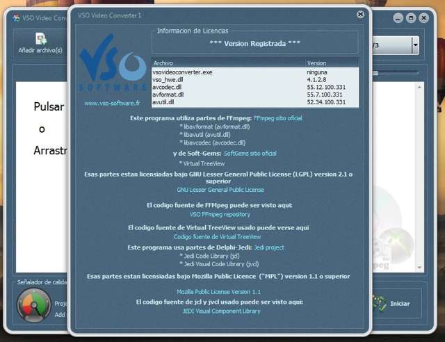 VSO Video Converter Español Versión 1.2.0.10