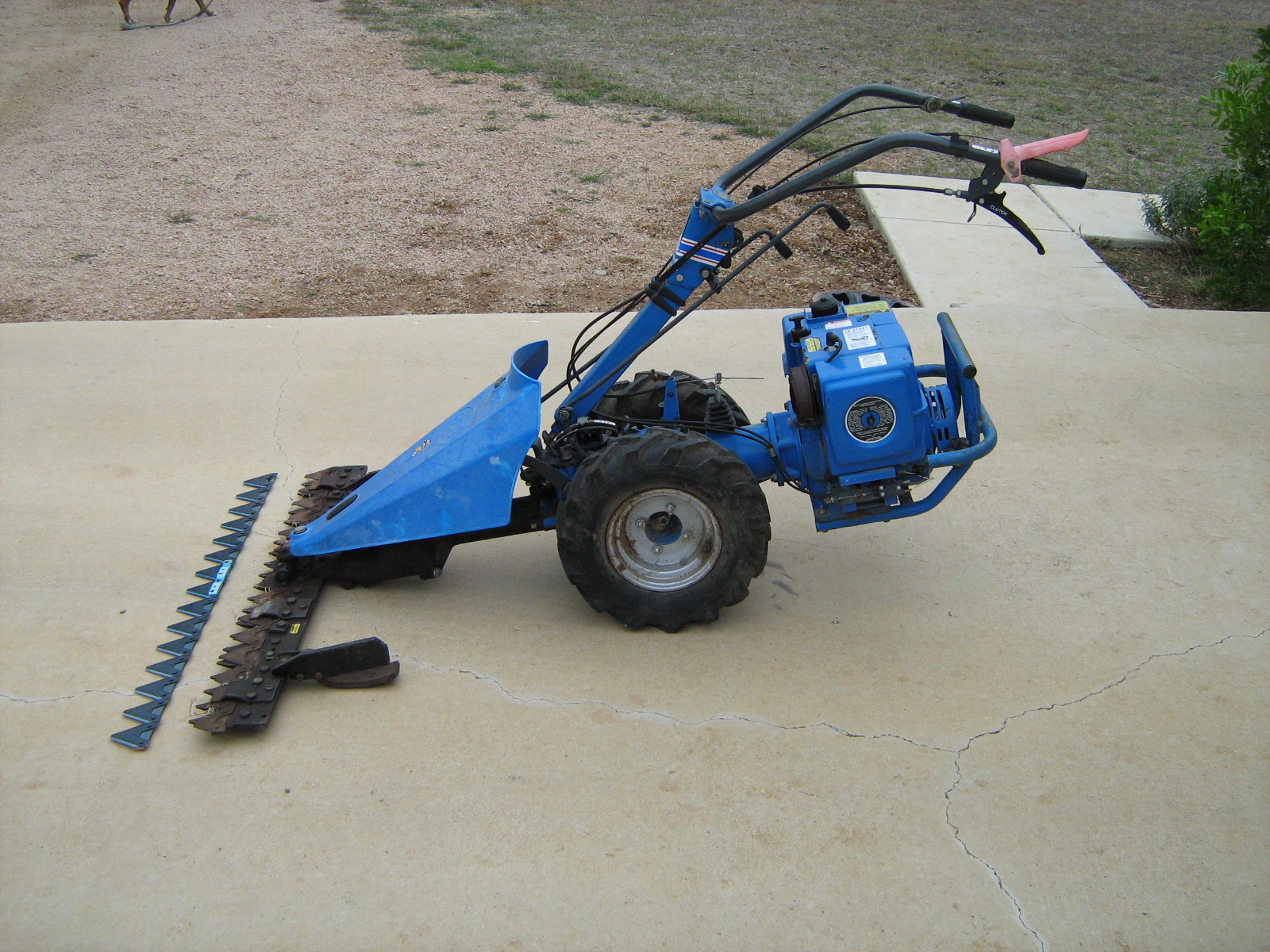 RPI projects Working on BCS 725 SickleBar Mower