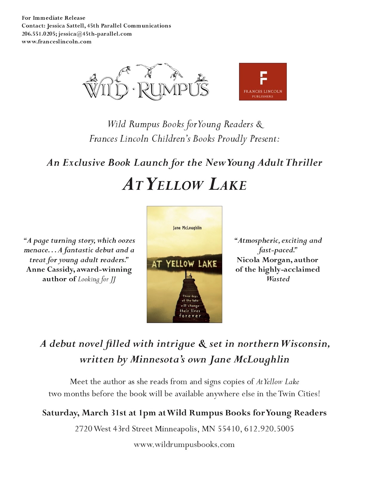 At Yellow Lake and Other Places: March 2012