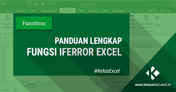 Fungsi Rumus IFERROR Excel Fungsi Rumus IFERROR Excel