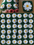 crochet daisy blanket pattern