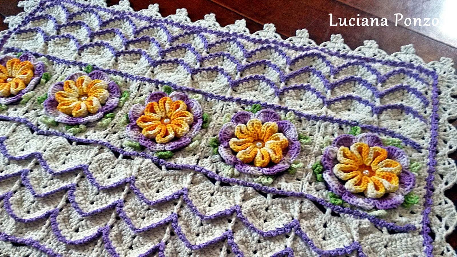 Luciana Ponzo Criações Em Crochê Recorde De Visualizações
