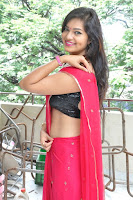 Aswini Sizzling Hot in Red Saree HeyAndhra
