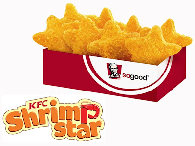 A box of KFC Shrimp Stars.