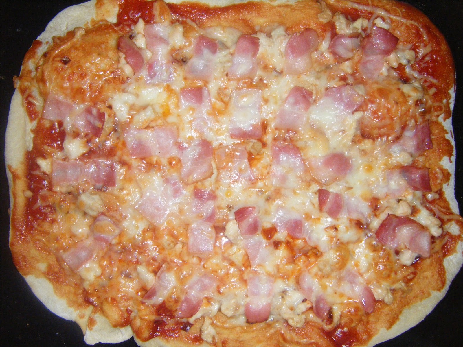 La Cocina Violeta de Carol Pizza barbacoa con guindilla