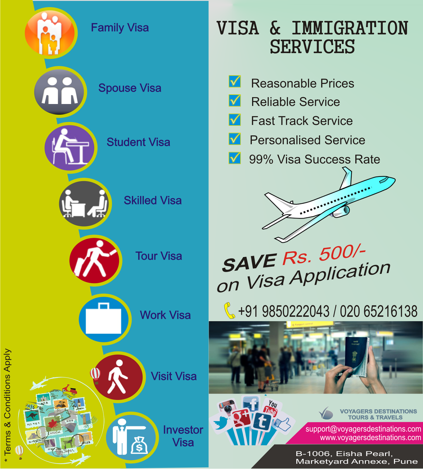 travel and visa services waqar