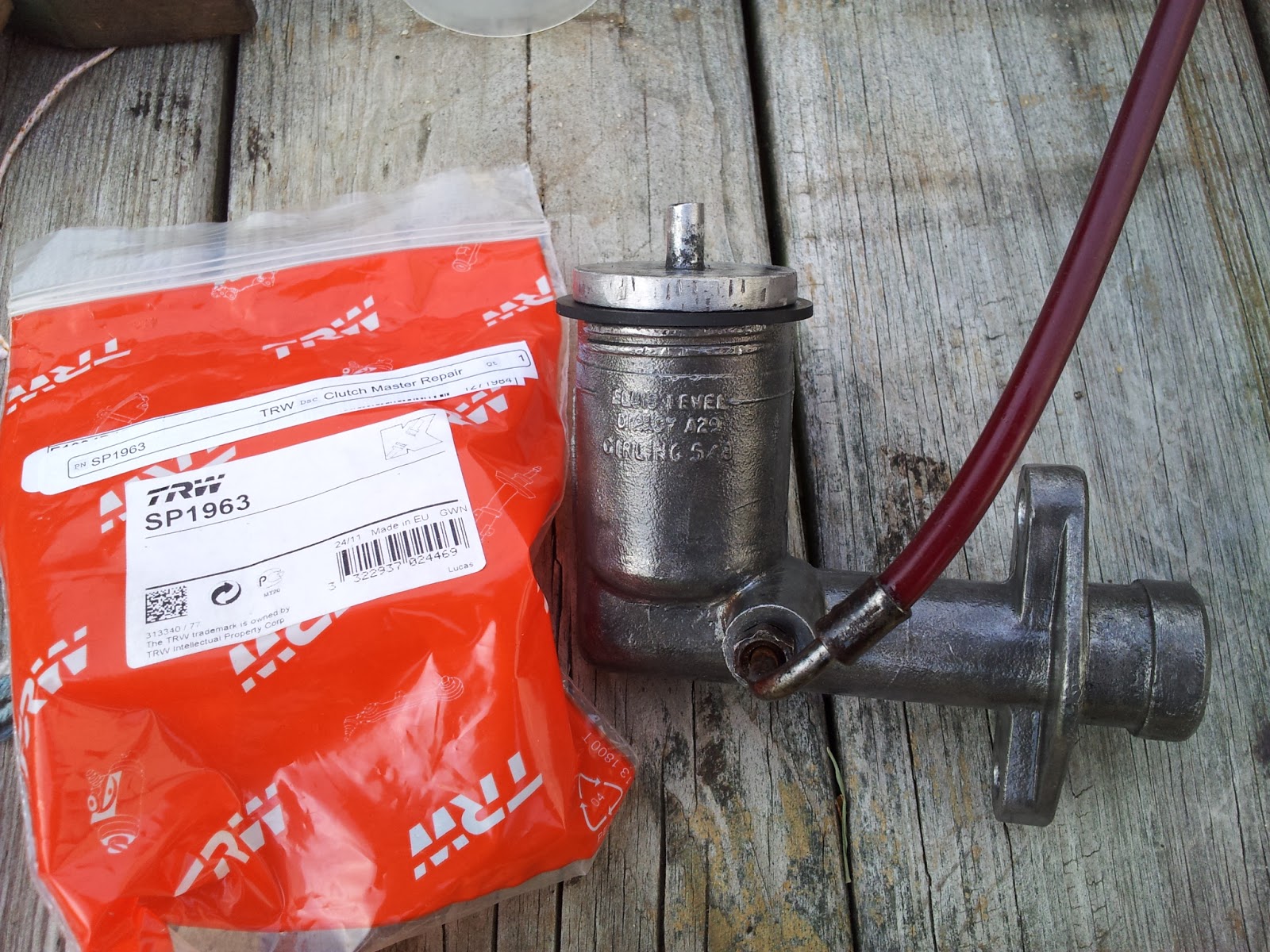 1971 SAAB III Restoration Clutch Master Rebuild