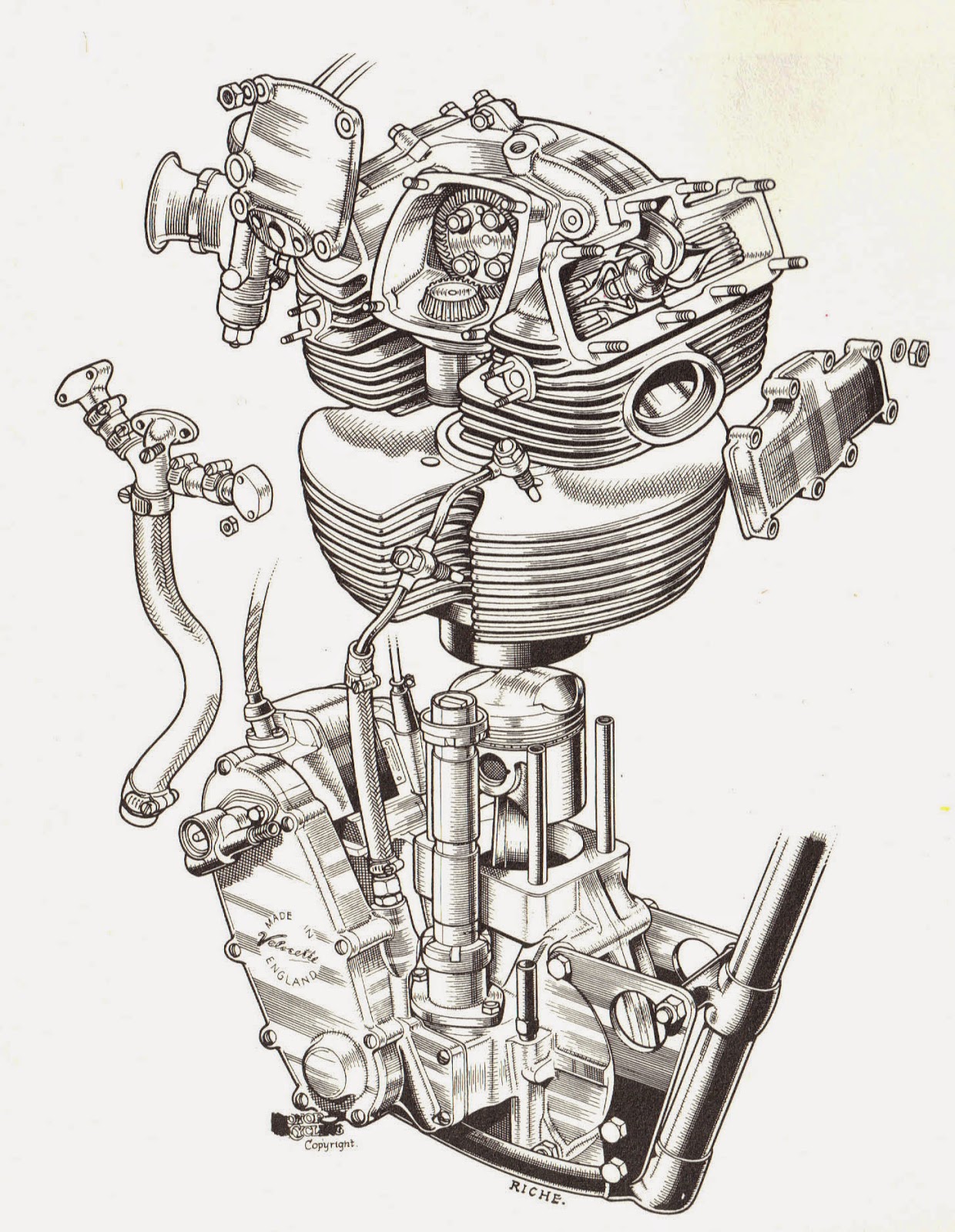 Progress is fine, but it's gone on for too long.: Velocette KTT engine ...