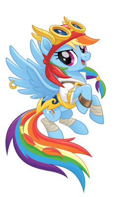 MLP Movie Vector Pirate Rainbow Dash