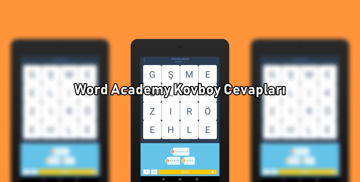 Word Academy Kovboy Cevaplari