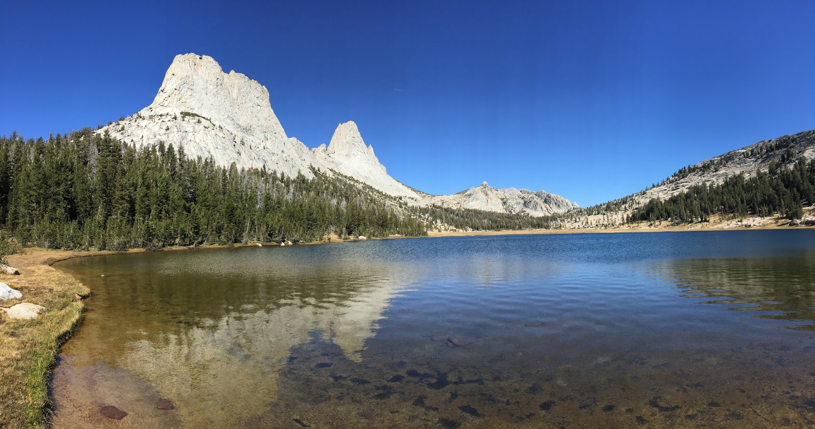 Binoculars in the Backcountry Matthes Lake Yosemite