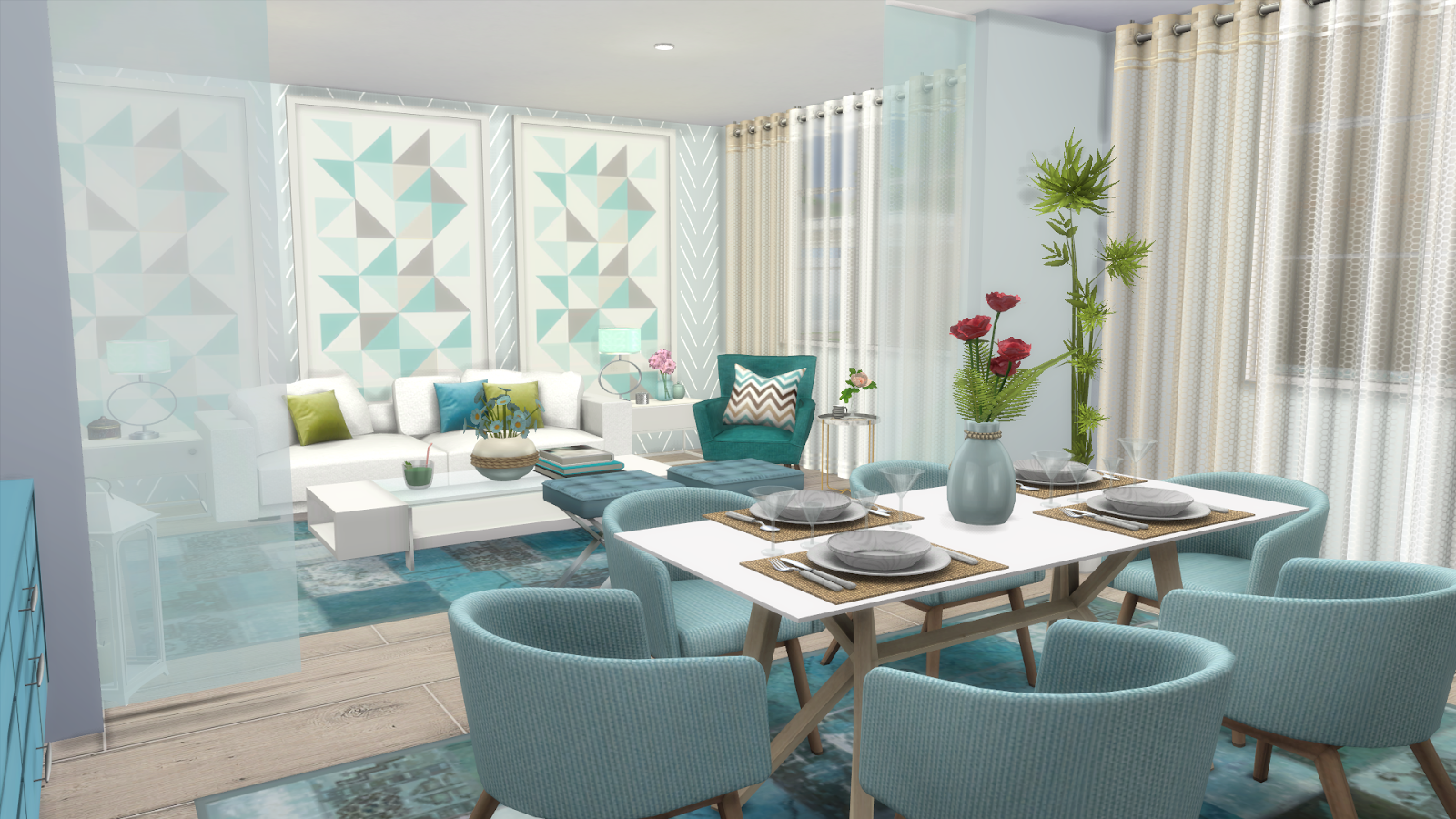 Sims 4 Dining Room