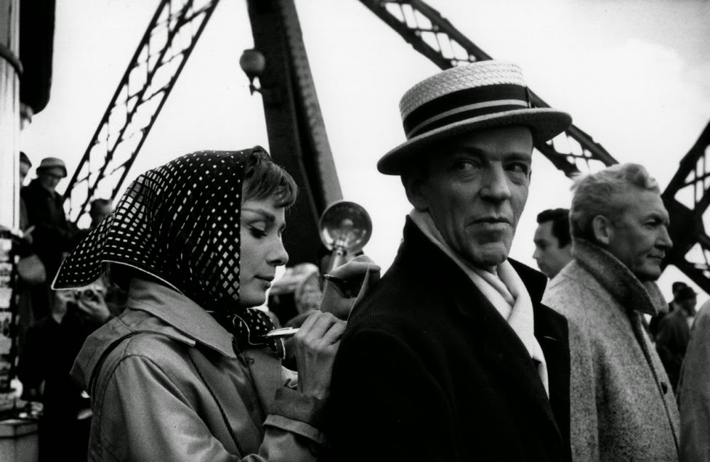 Amazing Behind the Scenes Photos of the Making Film "Funny Face" in 1956 vintage everyday